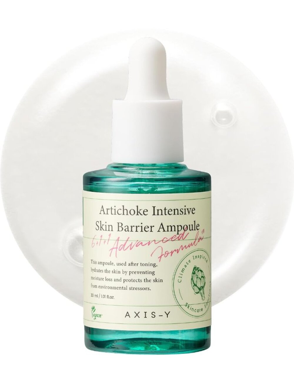 AXIS-Y Artichoke Intensive Skin Barrier Ampoule - Face Moisturizer Dark Spot NEW